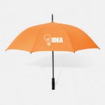 Graphid promotion ombrello personalizzato swansea arancio