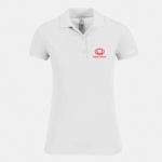 graphid promotion polo donna timeless bianco