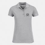 graphid promotion polo donna timeless heather gray