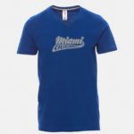 graphid promotion pyper t-shirt v-neck-blu royal