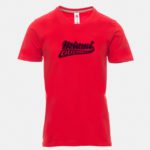 graphid promotion pyper t-shirt v-neck-rosso