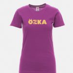 graphid promotion t-shirt-sunset-lady summer violet