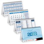 calendario Da tavolo blu