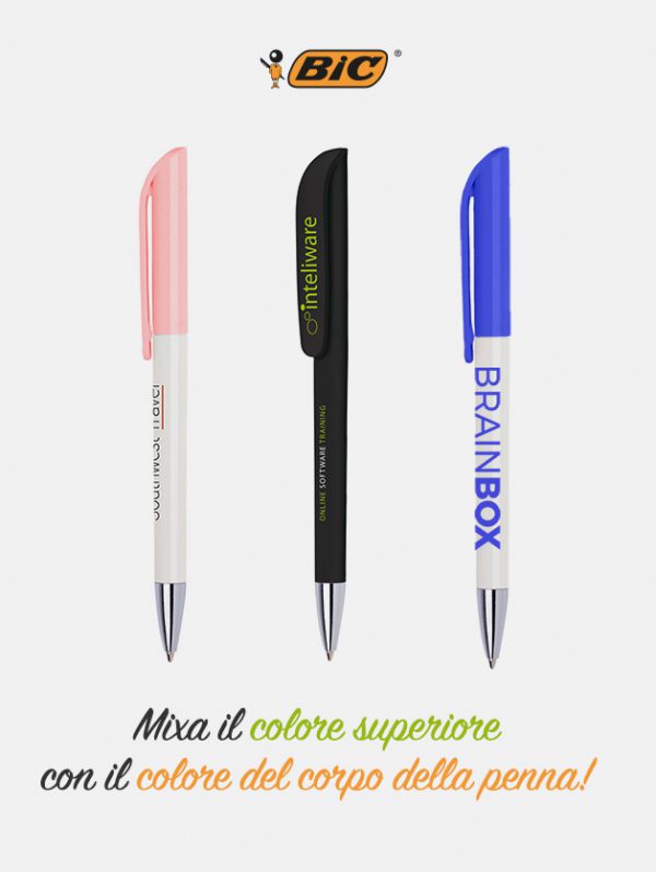 Penna bic super clip advance