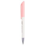 Penna bic super clip advance bianca rosa
