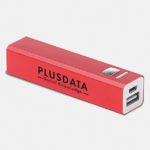 Power bank personalizzato rosso