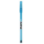 penna bic round stic frosted blu. alljpg