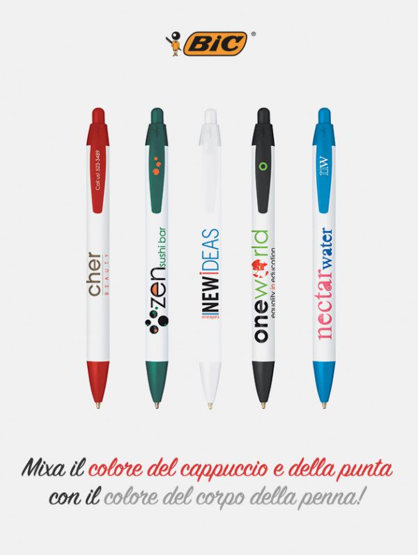 penna bic wide body insieme