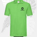 polo fruit of the loom 63218 uomo lime