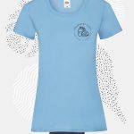t-shirt donna fruit 61372 azzurro chiaro