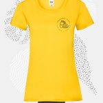 t-shirt donna fruit 61372 giallo girasole