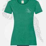 t-shirt donna fruit 61372 verde heather