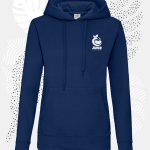felpa cappuccio fruit donna 62038 blu navy