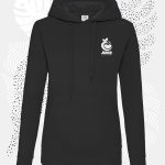 felpa cappuccio fruit donna 62038 nera